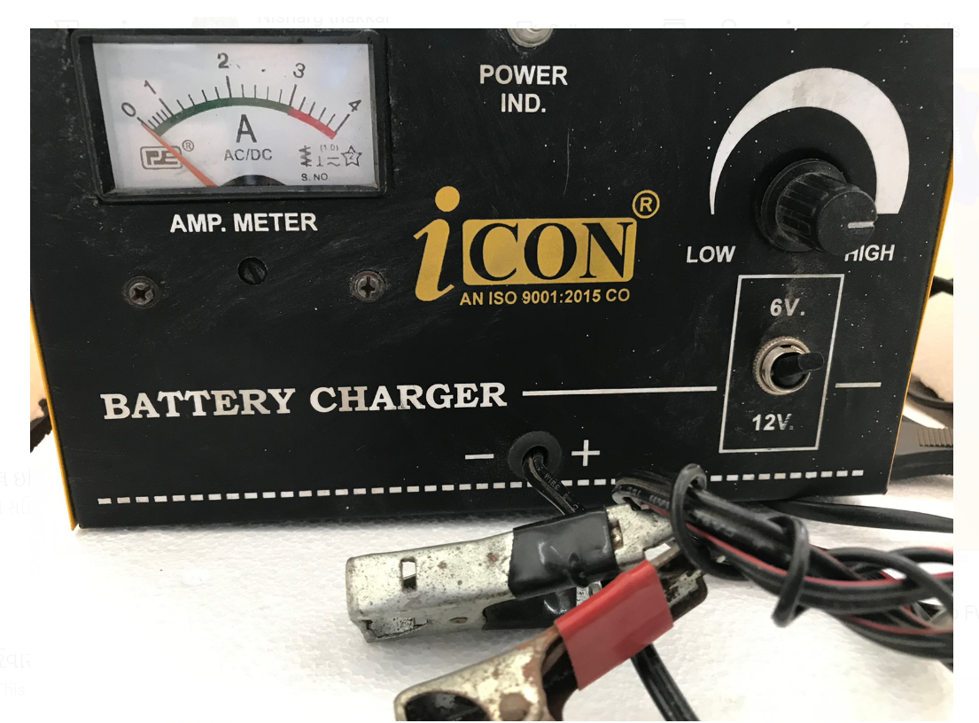12V 3AMP LEAD ACID CHARGER