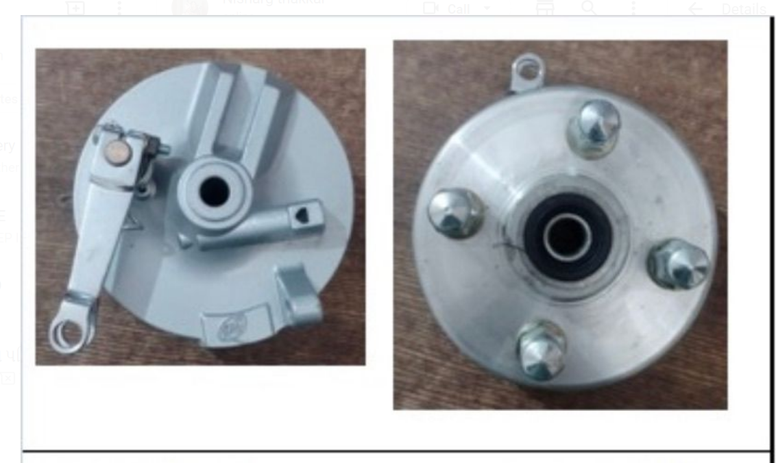 DISC DRUM 18'' FRONT